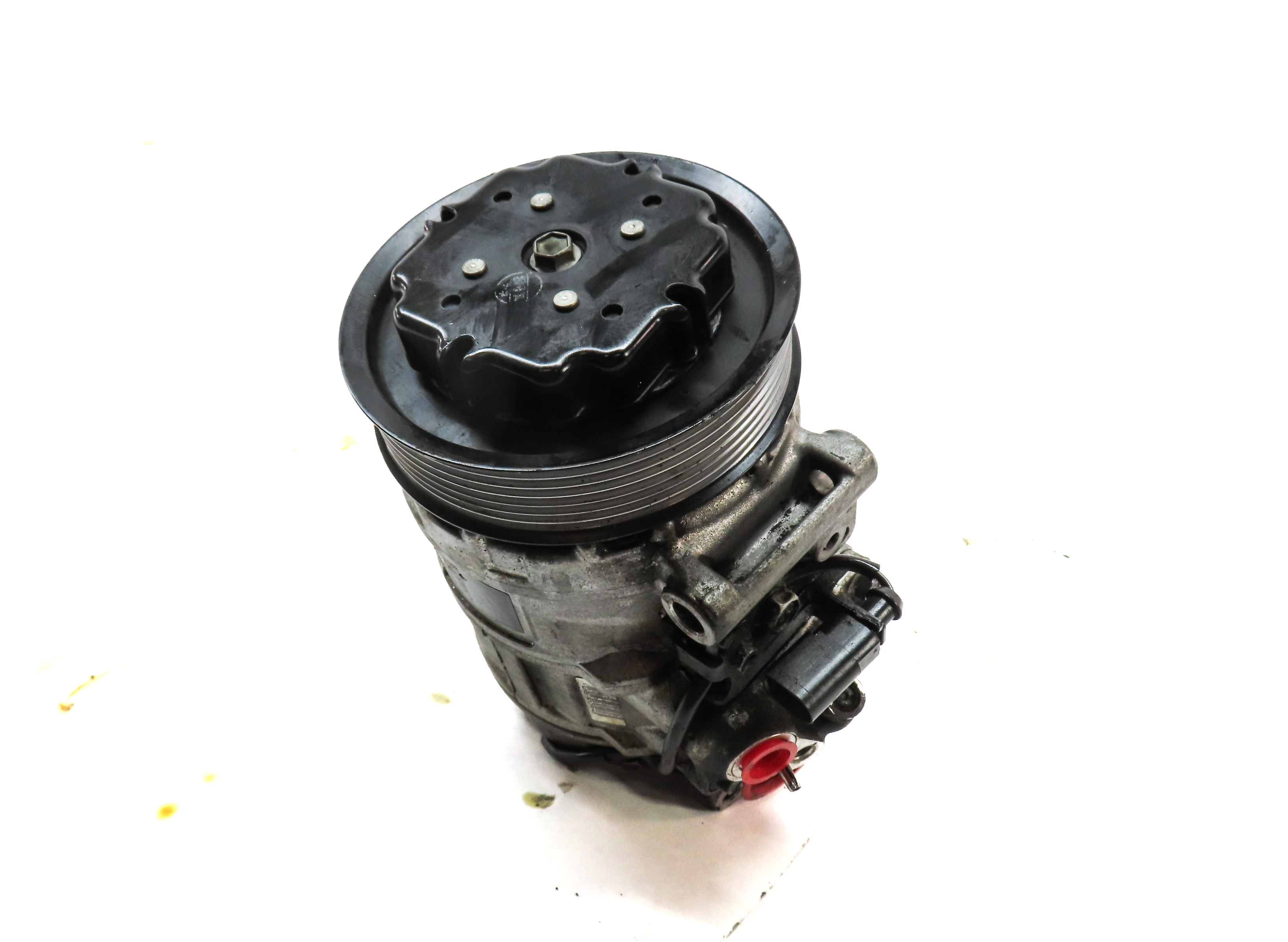 2008-2010 PORSCHE CAYENNE (957) 4.8L ENGINE AIR CONDITIONING A/C COMPRESSOR PUMP — exact item pictured